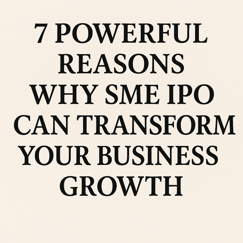 sme ipo in india